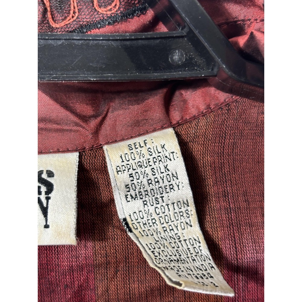 Chico's Multicolor Artistic Patchwork Jacket - image 7